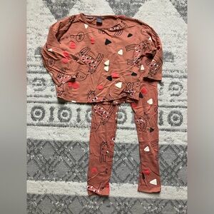 EUC Little Kids Cotton Cat Pajamas